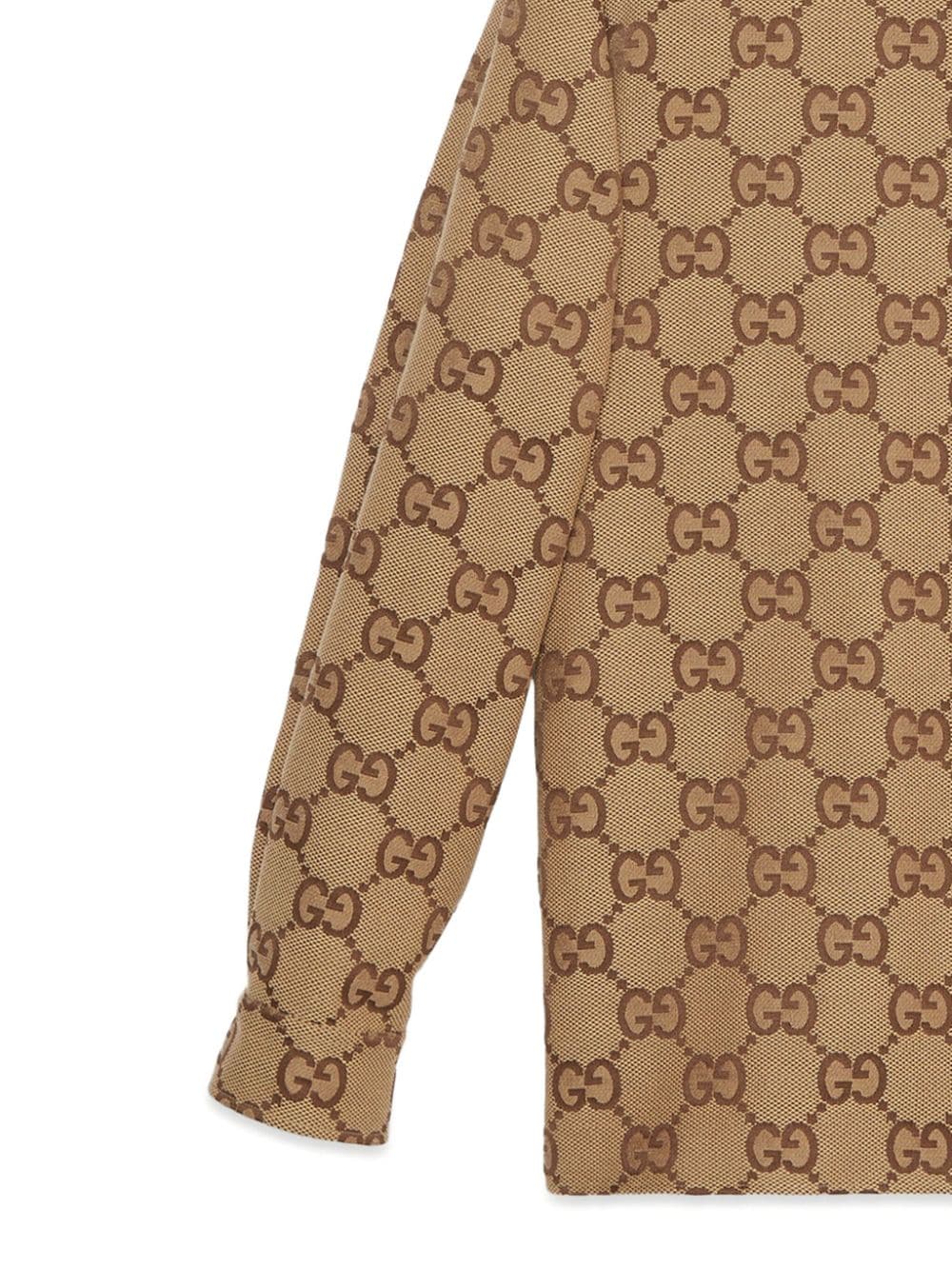 Gucci Maxi GG canvas shirt - Image 2