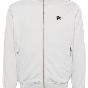 Palm Angels  monogram-embroidered track jacket