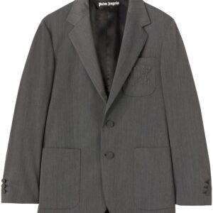 Palm Angels  logo-embroidered blazer