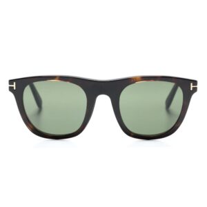 TOM FORD Eyewear interchangeable-frame tortoiseshell glasses