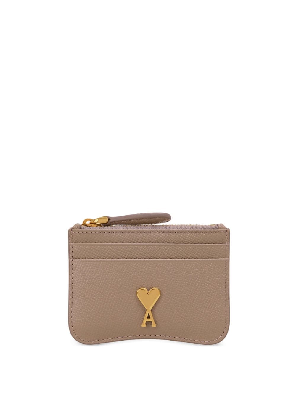 AMI Paris Paris Paris leather cardholder