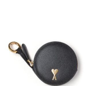 Paris Paris round leather purse