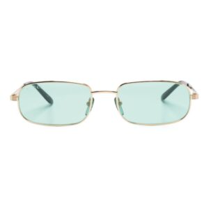 Gucci Eyewear logo-engraved rectangle-frame sunglasses
