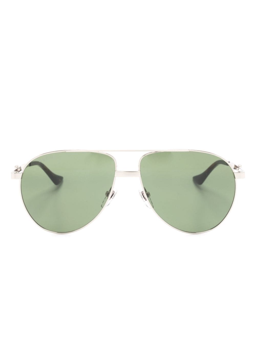 Gucci Eyewear logo-engraved oversize-frame sunglasses