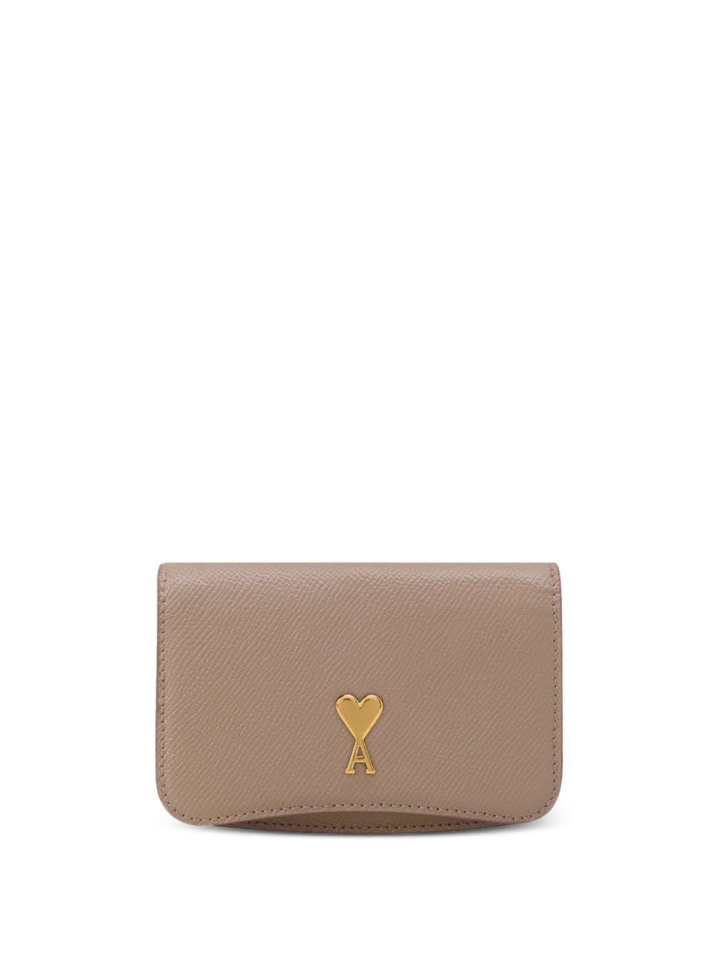 AMI Paris Paris Paris leather card holder