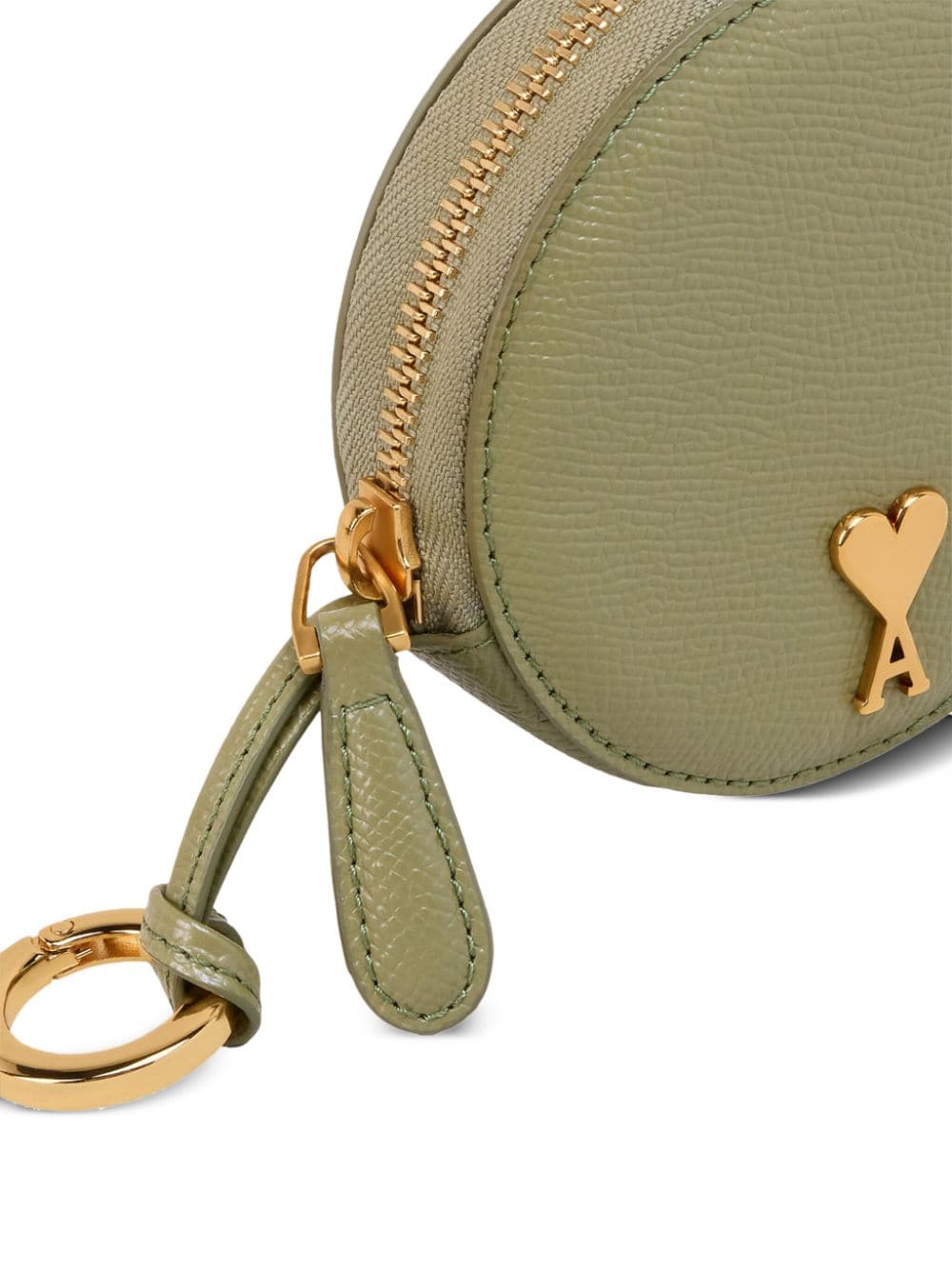 AMI Paris Paris Paris round leather purse - Image 3