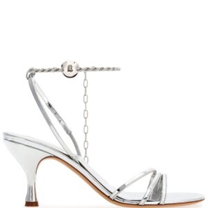 Ferragamo  70mm patent leather strappy sandals