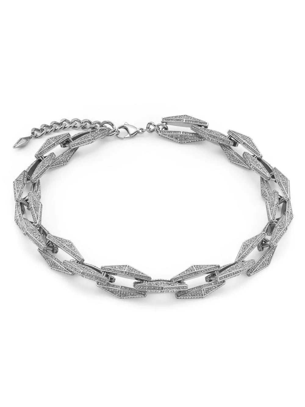Jimmy Choo Diamond Chain crystal-embellished necklace