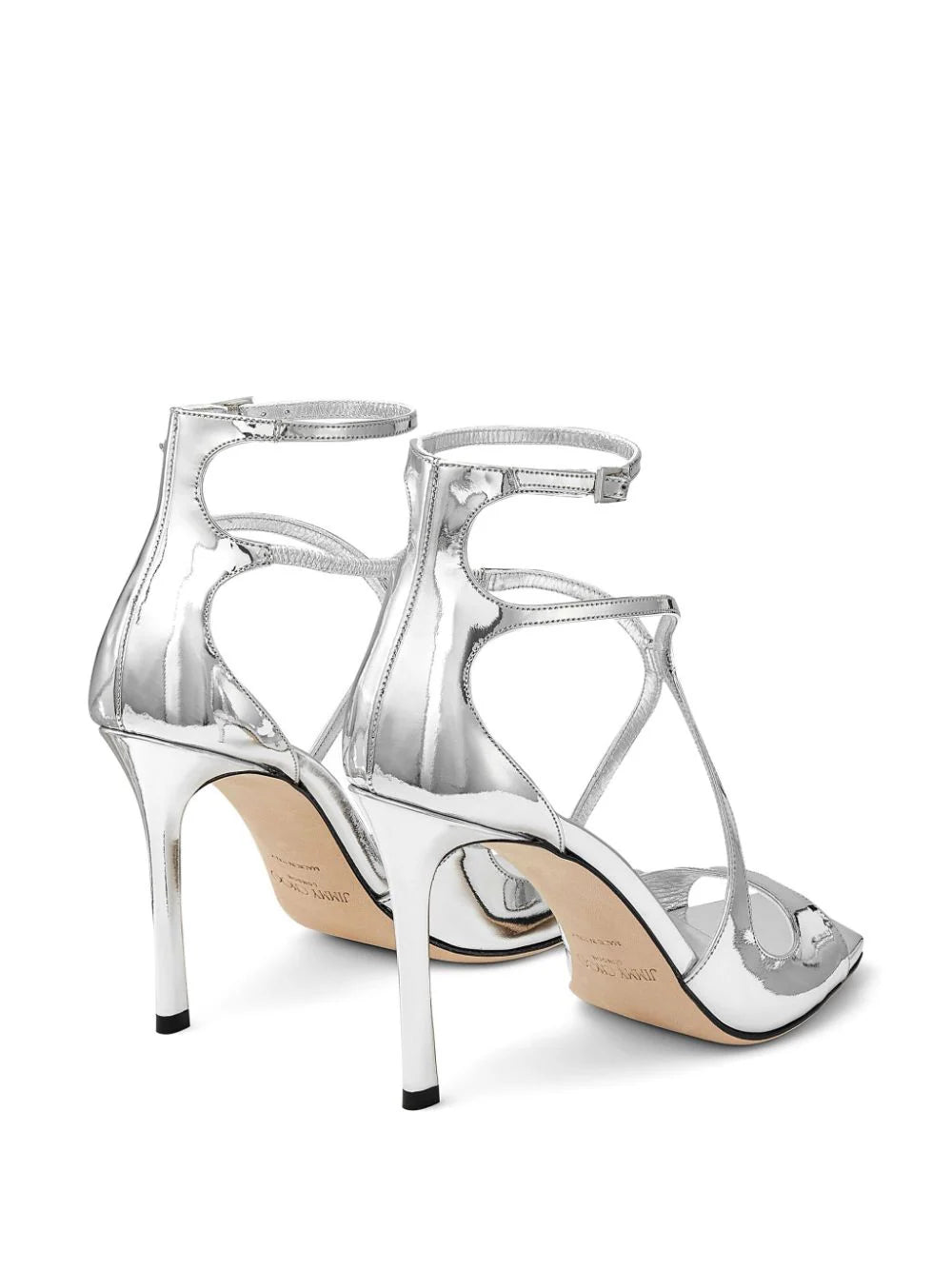 Jimmy Choo Azia 95mmm leather sandals - Image 3