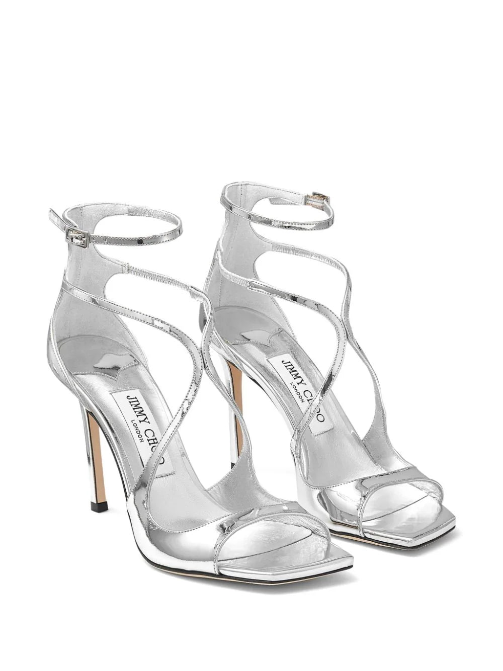 Jimmy Choo Azia 95mmm leather sandals - Image 2