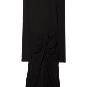 Off-White twist-detail midi dress