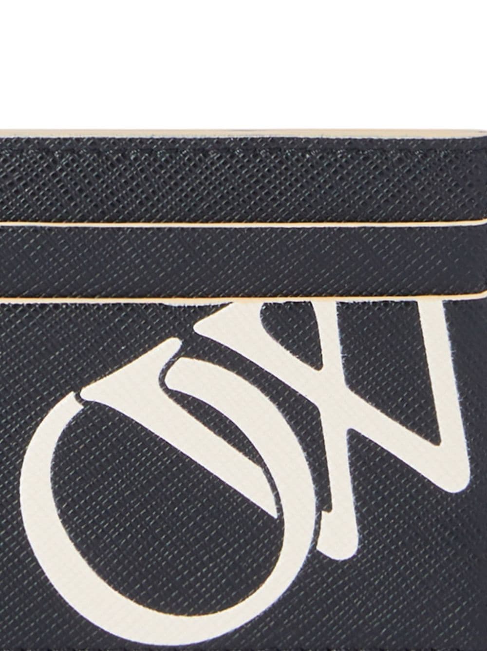 Off-White OW-print leather cardholder - Image 3