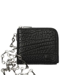 Burberry chain-detail leather wallet