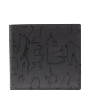 Alexander McQueen Graffiti bi-fold wallet