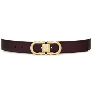 Ferragamo reversible Gancini leather belt