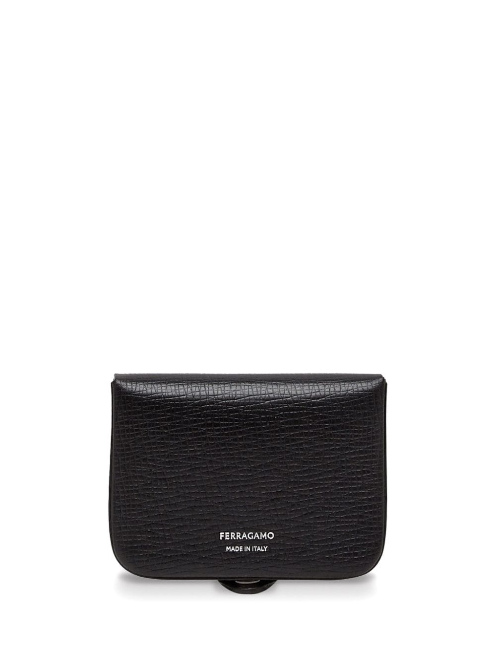 Ferragamo logo-lettering leather wallet