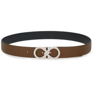 Ferragamo Gancini-buckle reversible belt