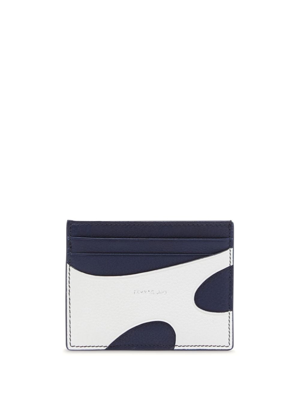 Ferragamo cut-out leather cardholder