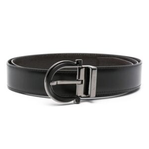 Ferragamo  Gancini reversible leather belt