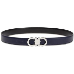 Ferragamo  Gancini-buckle leather belt