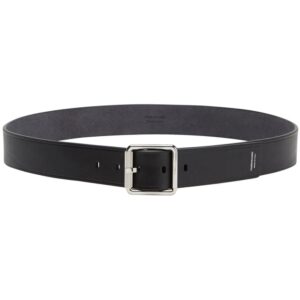 Louis Vuitton square-buckle leather belt