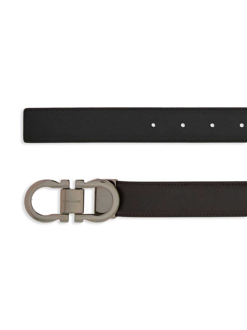 Ferragamo reversible Gancini leather belt - Image 2