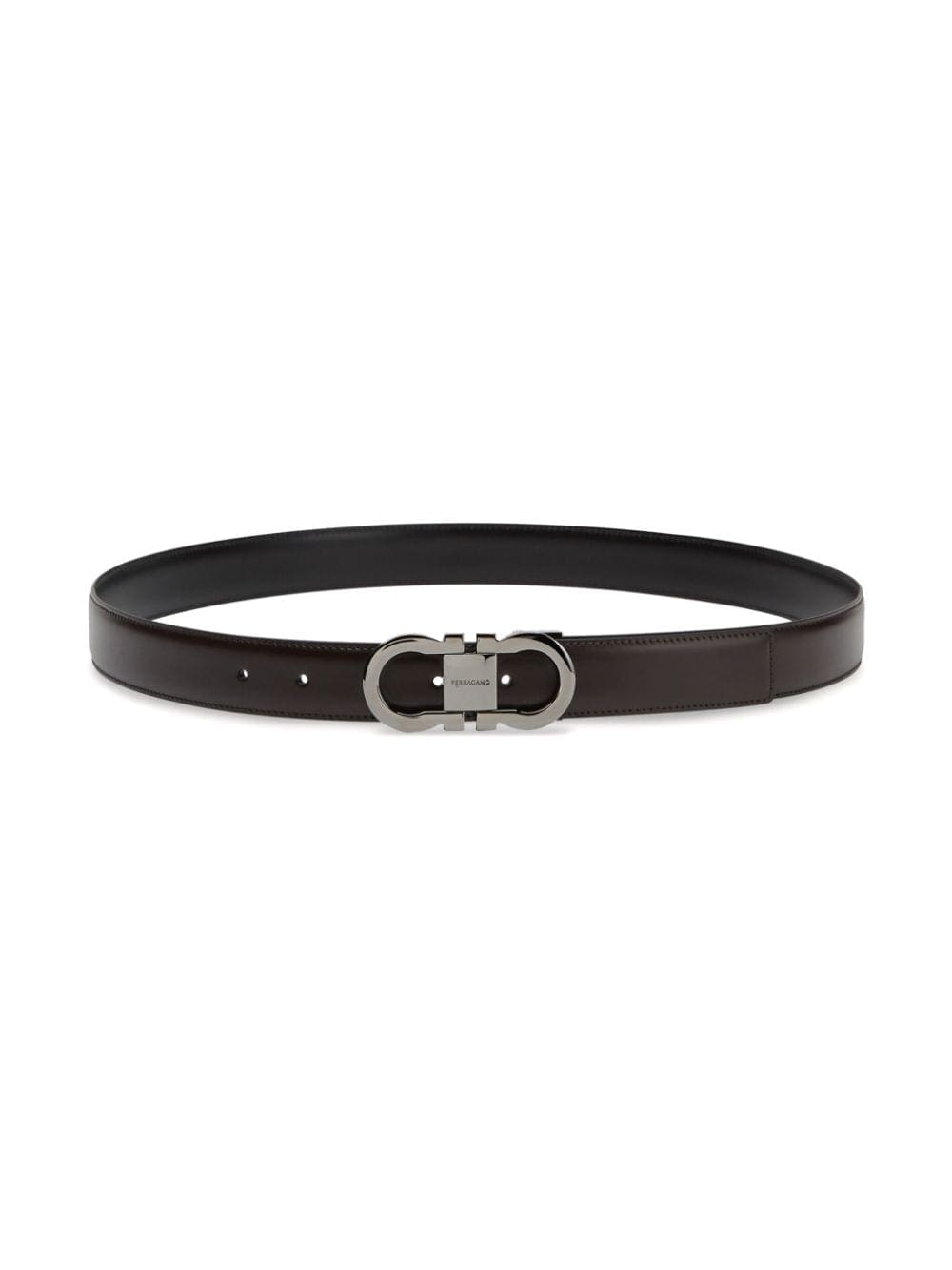 Ferragamo reversible Gancini leather belt - Image 3