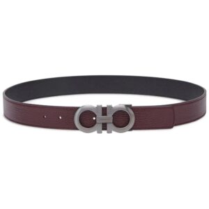 Ferragamo  Gancini-buckle leather belt