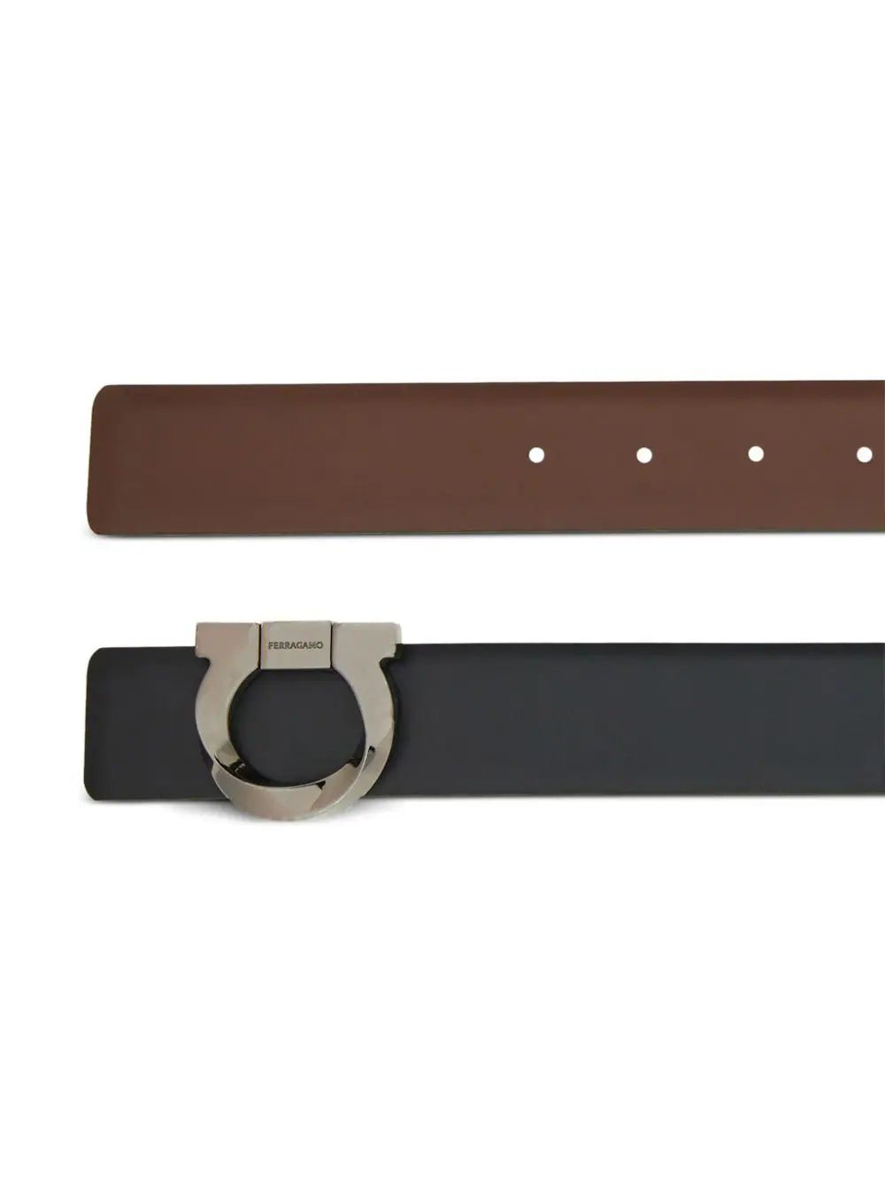 Ferragamo Gancini reversible leather belt - Image 2