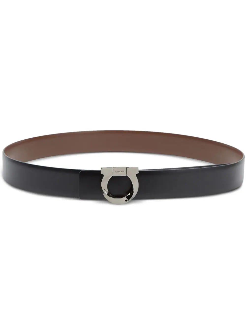 Ferragamo Gancini reversible leather belt
