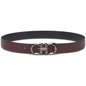 Ferragamo  Gancini reversible leather belt