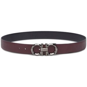 Ferragamo Gancini reversible leather belt