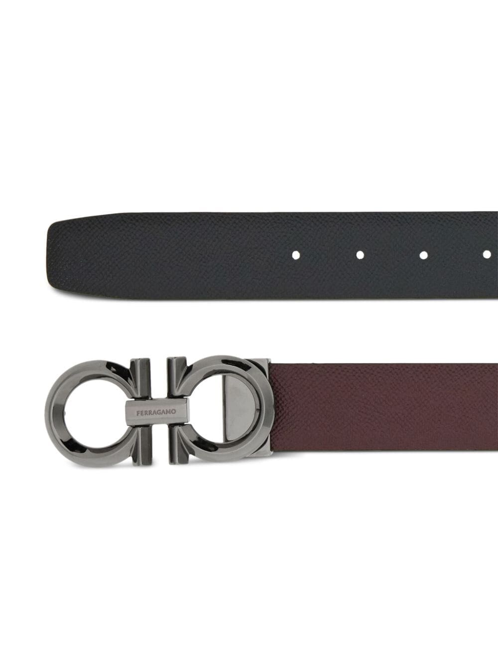Ferragamo Gancini reversible leather belt - Image 2