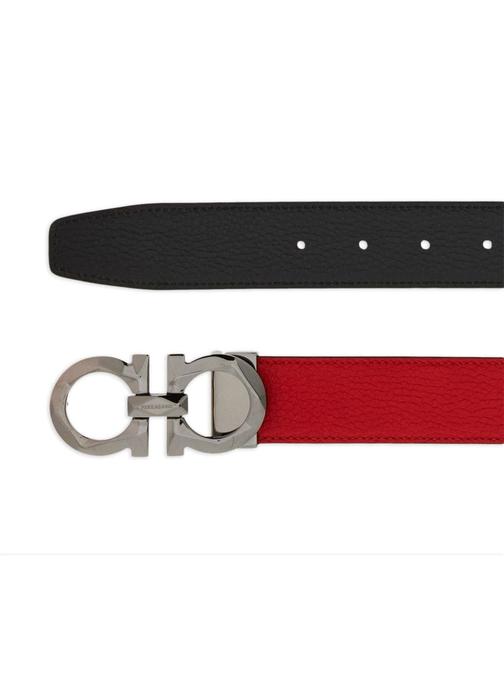 Ferragamo Gancini-buckle reversible belt - Image 2
