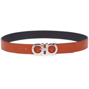 Ferragamo Gancini-buckle reversible belt