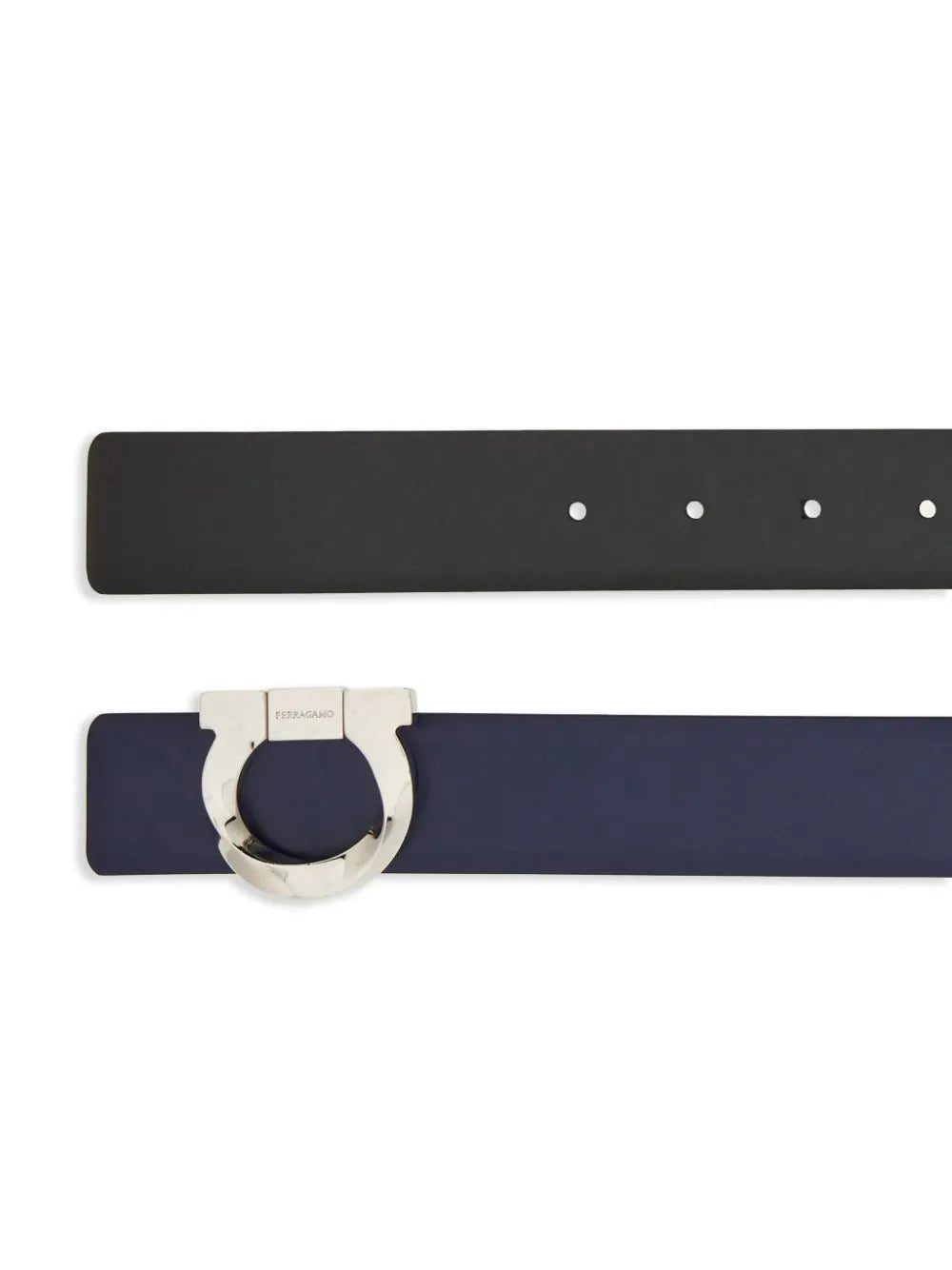 Ferragamo Gancini reversible calfskin belt - Image 2