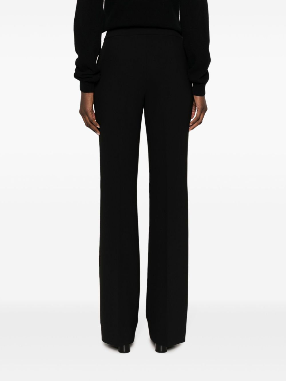 Moschino pressed-crease button-fastening tailored trousers - Image 4