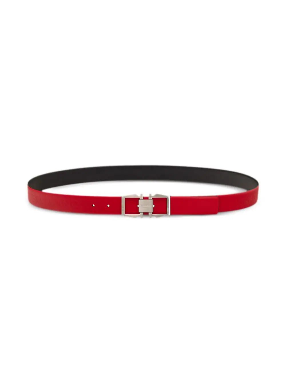Ferragamo Gancini-buckle reversible leather belt - Image 3