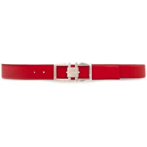 Ferragamo Gancini-buckle reversible leather belt