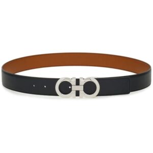 Ferragamo  Gancini-buckle reversible belt