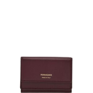 Ferragamo logo-lettering leather wallet