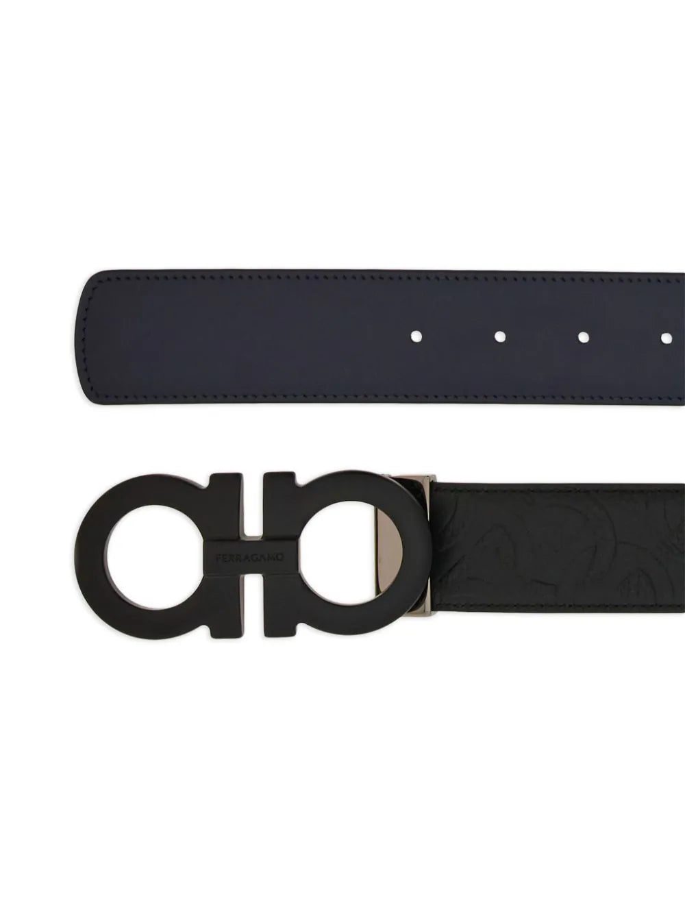 Ferragamo Gancini reversible leather belt - Image 2