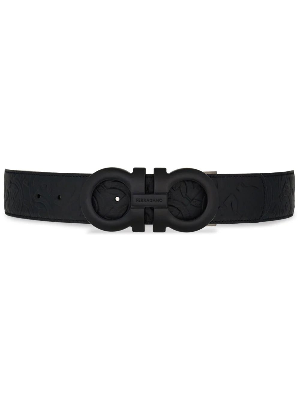Ferragamo Gancini reversible leather belt