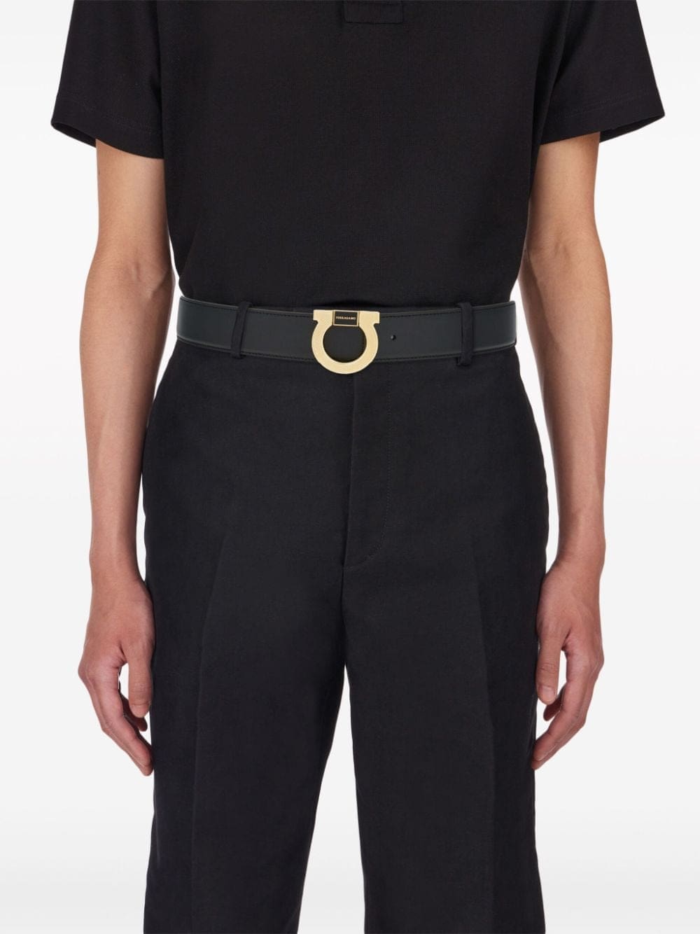 Ferragamo Gancini leather belt - Image 4