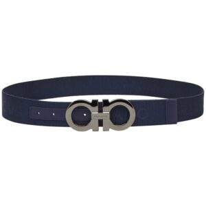 Ferragamo  Gancini logo-jacquard grosgrain belt