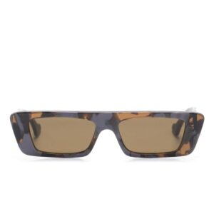 Gucci Eyewear tortoiseshell rectangle-frame sunglasses