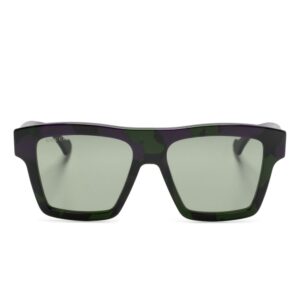 Gucci Eyewear rectangle-frame tinted sunglasses