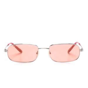 Gucci Eyewear logo-engraved rectangle sunglasses
