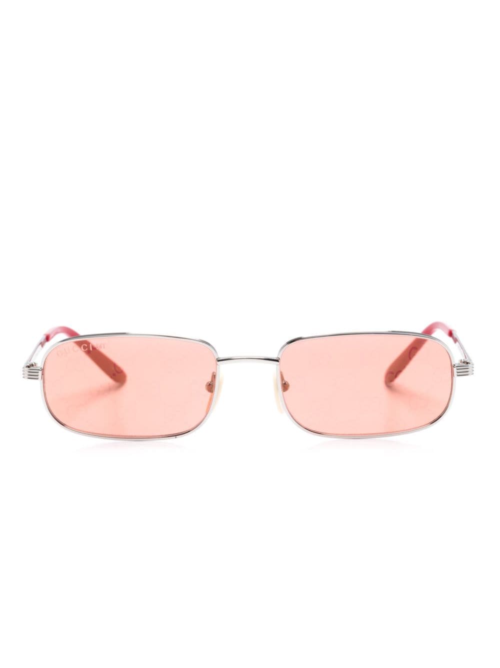 Gucci Eyewear logo-engraved rectangle sunglasses