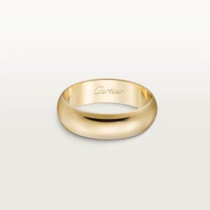 Cartier 1895 wedding band, 5 mm width